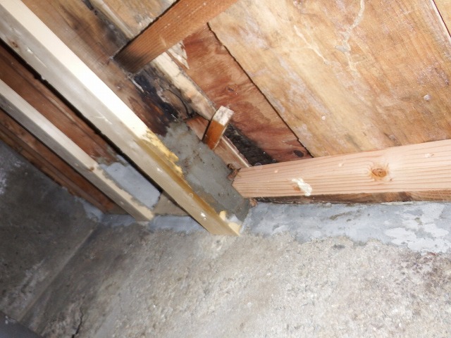 大阪市内のキッチンの床下補修後